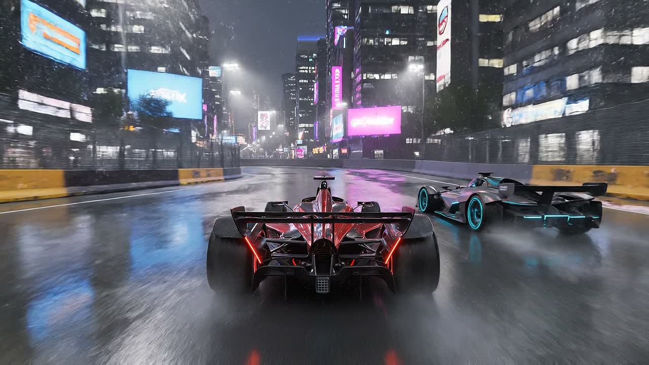 PLLAY prediction overlay on a live racing stream